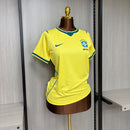 Camisa Seleção Brasileira Amarela 2026 Torcedor Feminina