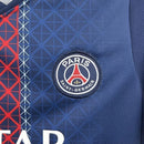 Conjunto Infantil PSG Home Azul-Marinho – Uniforme de Futebol com Camisa e Shorts