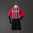 Conjunto Infantil São Paulo FC Tricolor Vermelho 2025 – Uniforme Completo Infantil | Camisa e Short