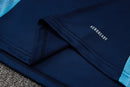 Conjunto de Treino Flamengo Azul Marinho 2025 – Blusa Manga Longa com Zíper e Calça Esportiva