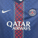 Conjunto Infantil PSG Home Azul-Marinho – Uniforme de Futebol com Camisa e Shorts
