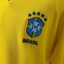 Conjunto Infantil Brasil Azul Camuflado – Camisa e Short Esportivo de Futebol