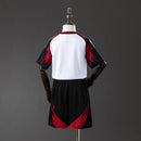 Conjunto Infantil Flamengo Branco e Preto 2025