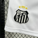 Conjunto Infantil Santos FC Branco 2025 – Uniforme Completo Infantil | Camisa e Short
