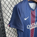 Conjunto Infantil PSG Home Azul-Marinho – Uniforme de Futebol com Camisa e Shorts