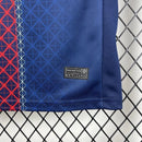 Conjunto Infantil PSG Home Azul-Marinho – Uniforme de Futebol com Camisa e Shorts