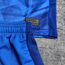 Conjunto Infantil Chelsea Azul 2025 – Uniforme de Futebol Infantil Completo | Camisa e Short