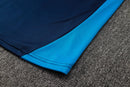 Conjunto de Treino Flamengo Azul Marinho 2025 – Blusa Manga Longa com Zíper e Calça Esportiva