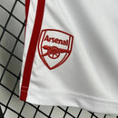 Conjunto Infantil Arsenal Home 2025 – Camisa e Shorts