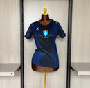 Camisa Seleção Brasileira Azul 2026 Torcedor Feminina
