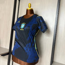 Camisa Seleção Brasileira Azul 2026 Torcedor Feminina
