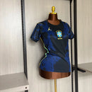 Camisa Seleção Brasileira Azul 2026 Torcedor Feminina