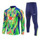 Conjunto Treino Brasil Goleiro 2026 – Camisa Manga Longa + Calça Dry Fit Esportiva