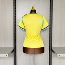 Camisa Seleção Brasileira Amarela 2026 Torcedor Feminina