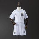 Conjunto Infantil Santos FC Branco 2025 – Uniforme Completo Infantil | Camisa e Short