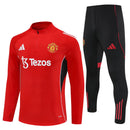 Conjunto de Treino Manchester United 2025 – Agasalho Esportivo Manga Longa