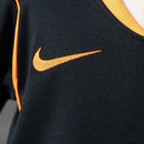 Conjunto Infantil Corinthians Preto e Laranja – Uniforme de Futebol com Camisa e Shorts