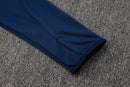 Conjunto de Treino Flamengo Azul Marinho 2025 – Blusa Manga Longa com Zíper e Calça Esportiva