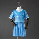Conjunto Infantil Manchester City Azul Céu 2025/26