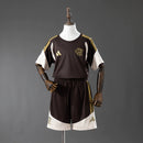 Conjunto Infantil Flamengo Preto e Dourado 2025/26