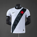 Camisa Vasco da Gama Branca Faixa Diagonal Preta