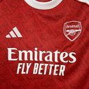 Conjunto Infantil Arsenal Home 2025 – Camisa e Shorts