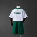 Kit Infantil Palmeiras Branco 2025/26 – Uniforme Completo Camisa Polo + Shorts