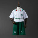 Kit Infantil Palmeiras Branco 2025/26 – Uniforme Completo Camisa Polo + Shorts